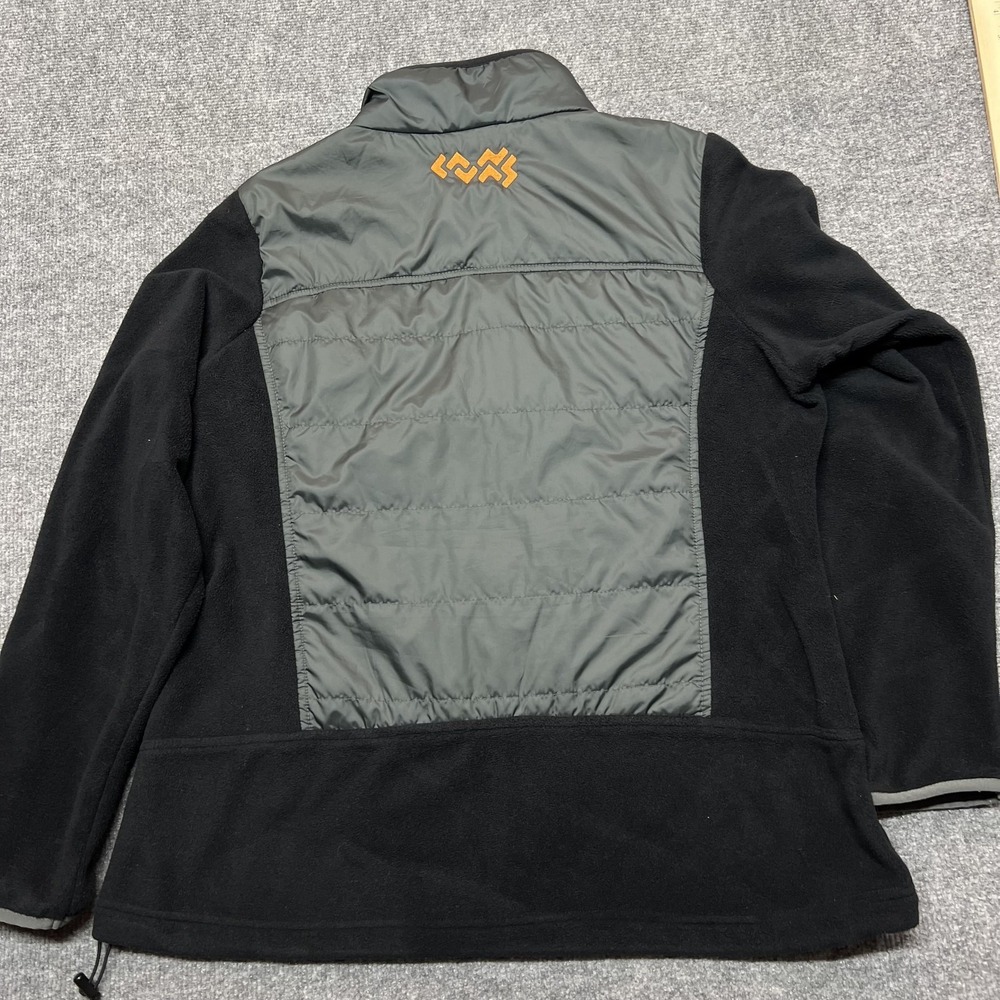 Columbia Omni-Heat Jacket Womens Large Black Fleece Lined Full Zip Canvas Credit - Picture 8 of 12
